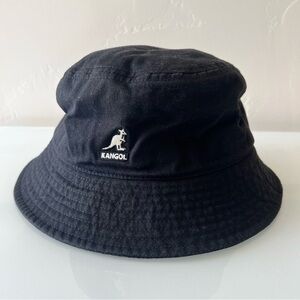 Kangol Lightweight All Season Classic Black Bucket Hat Golf